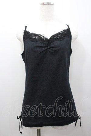 画像: INGEBORG / レースデニムキャミソール M インディゴ I-26-02-06-013-LO-TO-SA-ZI