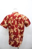 画像2: PINK HOUSE / オーバーオールうさぎさん半袖シャツ M レッド I-26-02-06-019-LO-BL-SA-ZI (2)