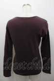 画像3: PINK HOUSE / ティーカップpt長袖Tシャツ M ブラウン I-26-02-06-021-LO-TS-SA-ZI (3)