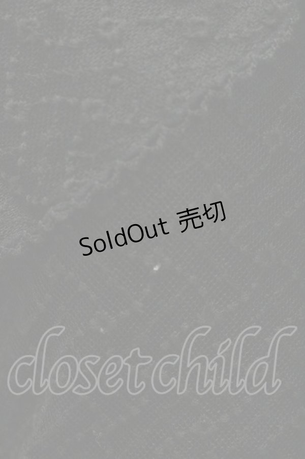 画像2: INGEBORG / レース重ね着風トップス M ブラック I-26-02-06-024-LO-TO-SA-ZI (2)