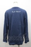 画像2: Karl Helmut / ワッペン&後ろロゴカットソー  ネイビー I-26-02-06-029-EL-TO-SA-ZI (2)