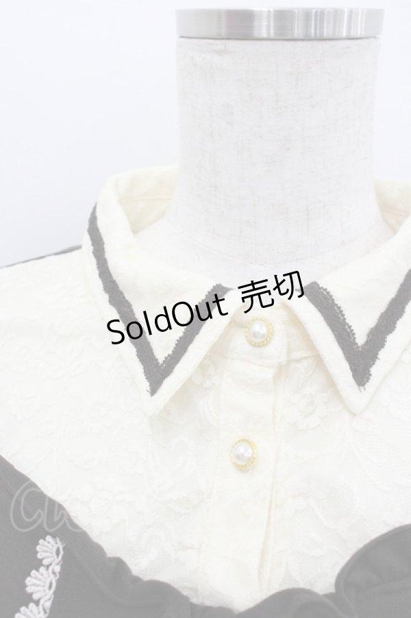 画像2: axes femme / ビスチェ切り替えプルオーバー  ブラウンＸアイボリー I-26-02-08-036-AX-TO-SA-ZI (2)