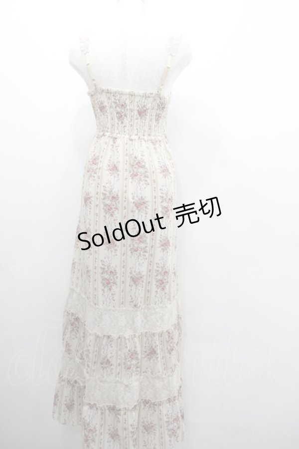 画像3: axes femme / ストライプ柄マキシワンピース  アイボリー I-26-02-08-063-AX-OP-SA-ZI (3)