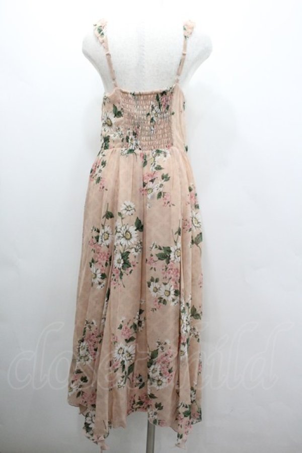 画像3: axes femme / 大花柄マキシワンピース  ピンク I-26-02-08-064-AX-OP-SA-ZI (3)