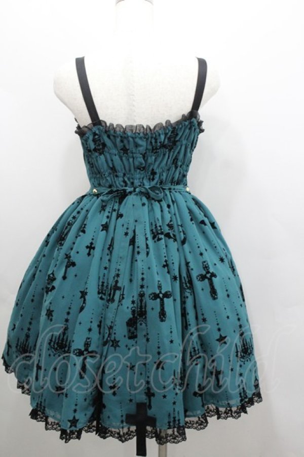 画像3: Angelic Pretty / Holy Lanternジャンパースカート  グリーン I-26-02-08-078-AP-OP-SA-ZI (3)