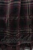 画像4: axes femme / フロッキーptチェックジャンパースカート  赤Ｘ黒チェック I-26-02-08-081-AX-OP-SA-ZI (4)