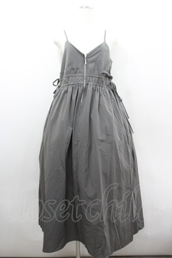 画像1: axes femme / ジップワンピース  グレー I-26-02-08-082-AX-OP-HR-ZI (1)