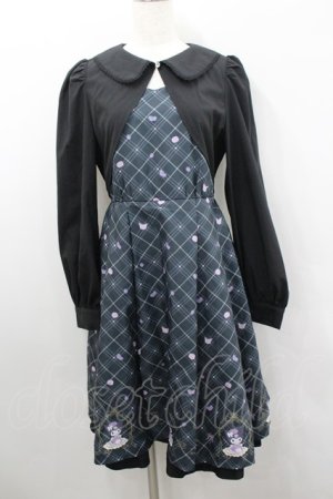 画像: axes femme POETIQUE / クロミ/ティールームワンピース M 黒 I-26-02-08-087-AX-OP-SA-ZI