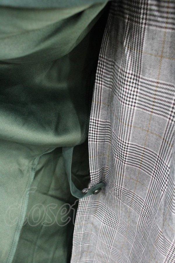 画像2: OLIVE des OLIVE / 切替パンツ  グリーン I-26-02-08-092-LO-PA-SA-ZI (2)