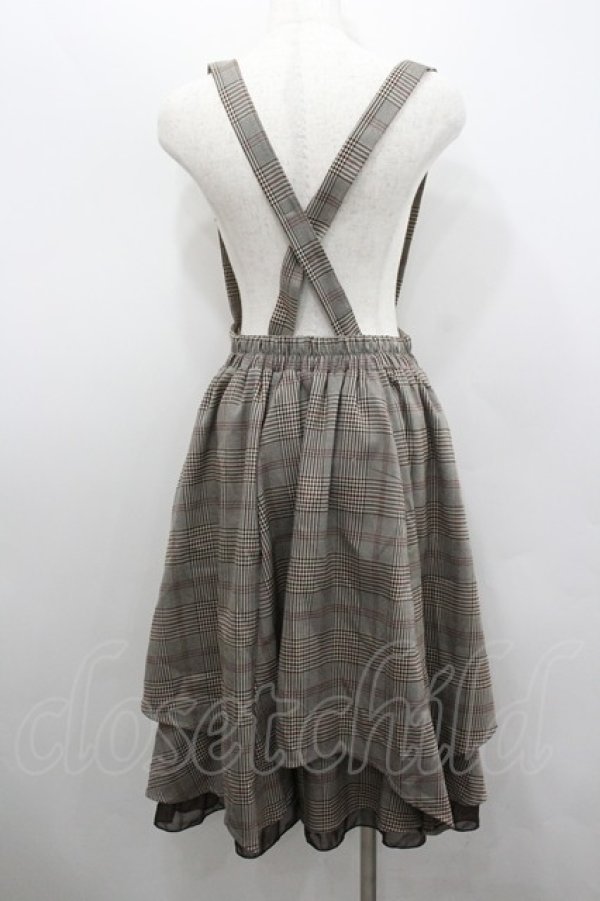 画像3: axes femme / ビット使いサススカート  ブラウン I-26-02-08-102-AX-SK-SA-ZI (3)