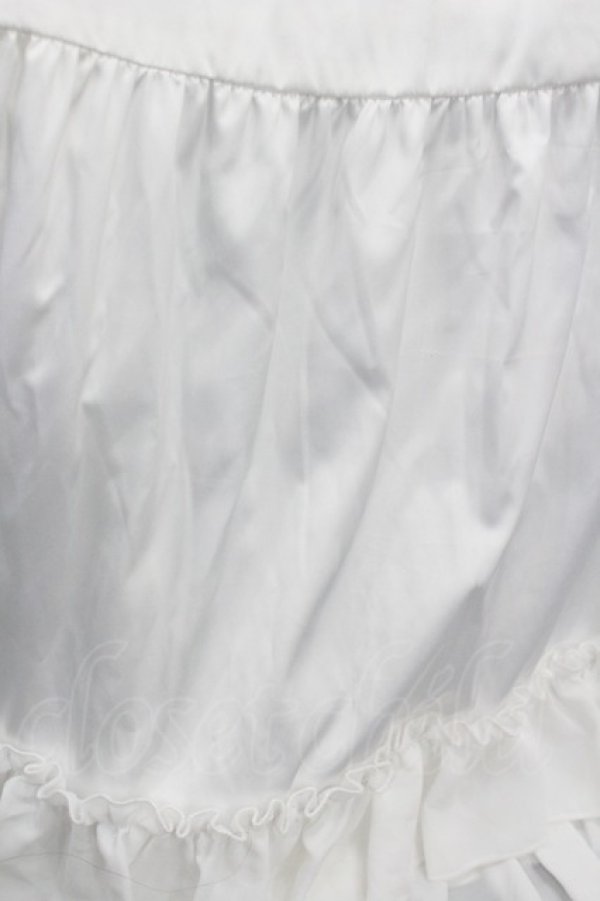 画像3: axes femme kawaii / ミディフリルペチスカート M 白 I-26-02-08-106-AX-SK-SA-ZI (3)