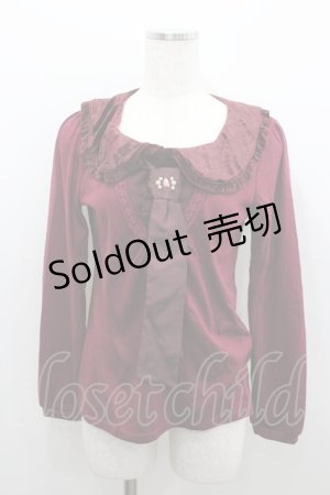 画像: axes femme / タイ付きクラシックPO  ボルドー I-26-02-08-032-AX-TO-SA-ZI