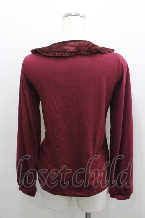 画像3: axes femme / タイ付きクラシックPO  ボルドー I-26-02-08-032-AX-TO-SA-ZI (3)