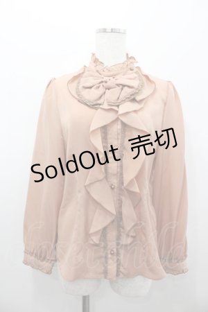 画像: axes femme / リボンフリルBL M オレンジ I-26-02-11-001-AX-BL-SA-ZI