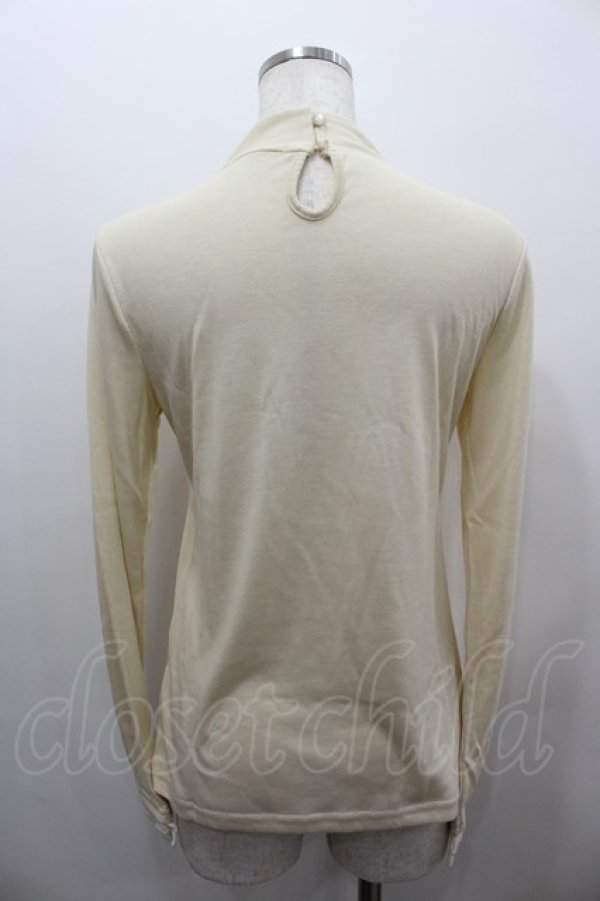 画像3: axes femme / レースビッグリボンカットソー  アイボリー I-26-02-11-038-AX-TO-SA-ZI (3)