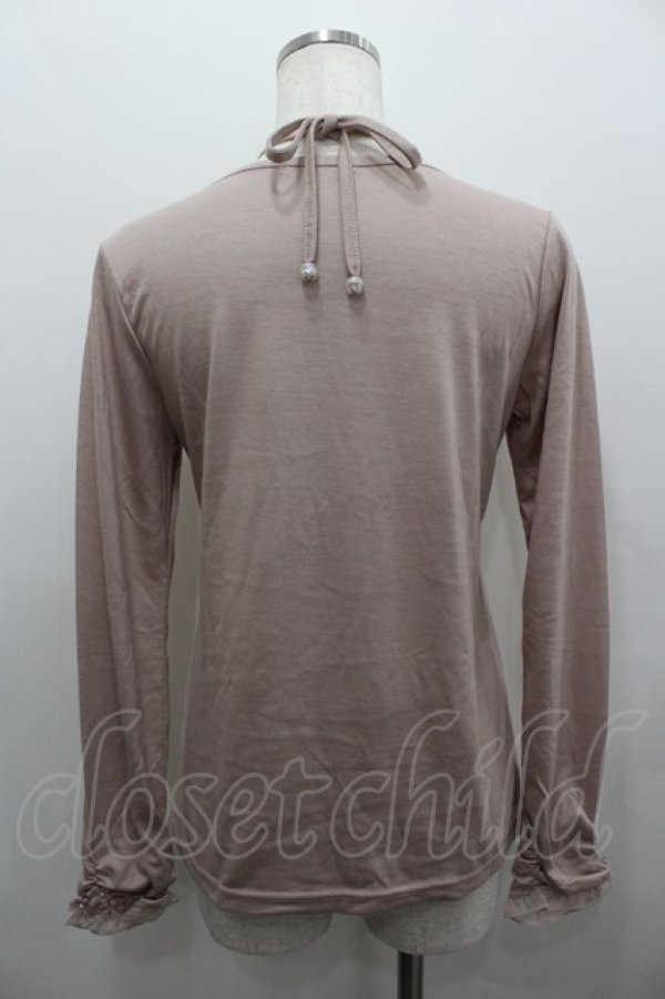 画像3: axes femme / BIGリボン長袖カットソー  ピンク I-26-02-11-039-AX-TO-SA-ZI (3)