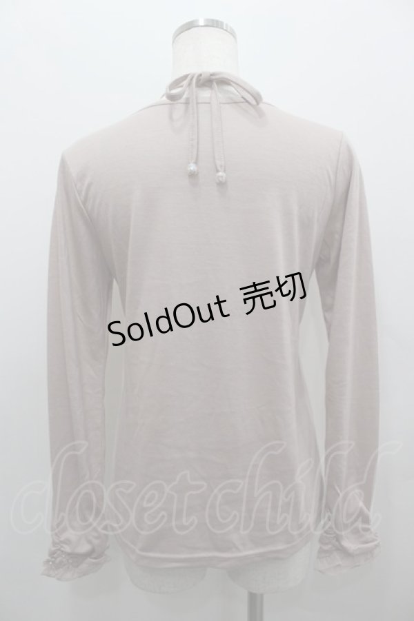 画像3: axes femme / BIGリボン長袖カットソー  ピンク I-26-02-11-039-AX-TO-SA-ZI (3)