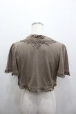 画像3: axes femme / レースデザインボレロ  ブラウン I-26-02-11-043-AX-TO-SA-ZI (3)