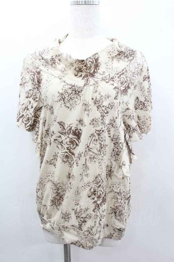 画像1: axes femme / 単色花柄PO M キナリ I-26-02-11-058-AX-TO-SA-ZI (1)