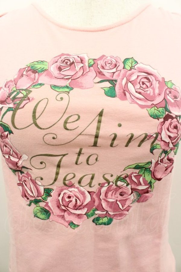 画像2: LIZ LISA / 薔薇ロゴタンク  ピンク I-26-02-11-066-LO-TO-SA-ZI (2)