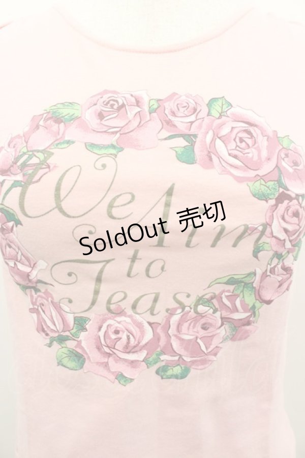 画像2: LIZ LISA / 薔薇ロゴタンク  ピンク I-26-02-11-066-LO-TO-SA-ZI (2)