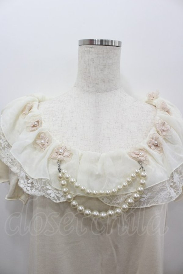 画像2: axes femme / お花ＸパールPO M キナリ I-26-02-11-007-AX-TO-SA-ZI (2)