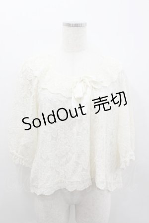 画像: LIZ LISA / 総レーストップス  アイボリー I-26-02-11-069-LO-TO-SA-ZI