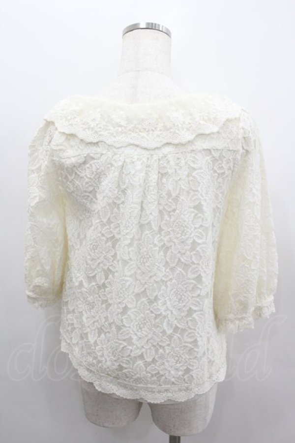 画像3: LIZ LISA / 総レーストップス  アイボリー I-26-02-11-069-LO-TO-SA-ZI (3)