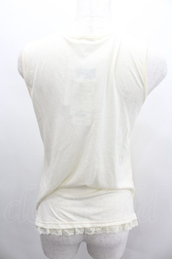 画像3: axes femme / フラワーレースタンク  白 I-26-02-11-079-AX-TO-SA-ZI (3)