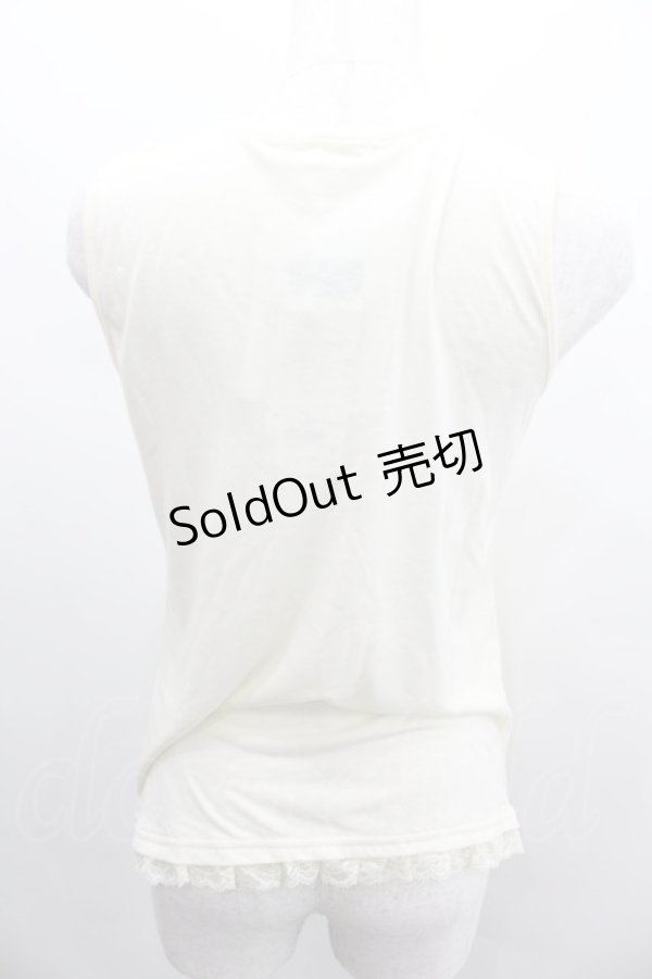 画像3: axes femme / フラワーレースタンク  白 I-26-02-11-079-AX-TO-SA-ZI (3)