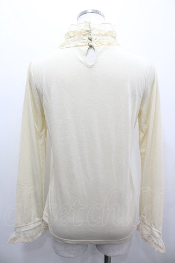 画像3: axes femme / チョーカー風フリルタートル  キナリ I-26-02-11-015-AX-TO-SA-ZI (3)