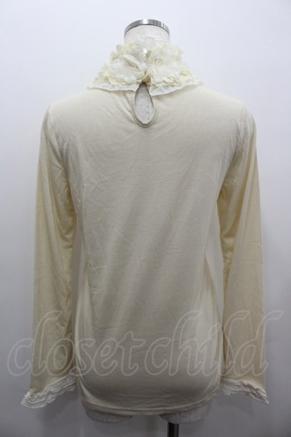 画像3: axes femme / 首元ローズタートル  アイボリー I-26-02-11-020-AX-TO-SA-ZI (3)