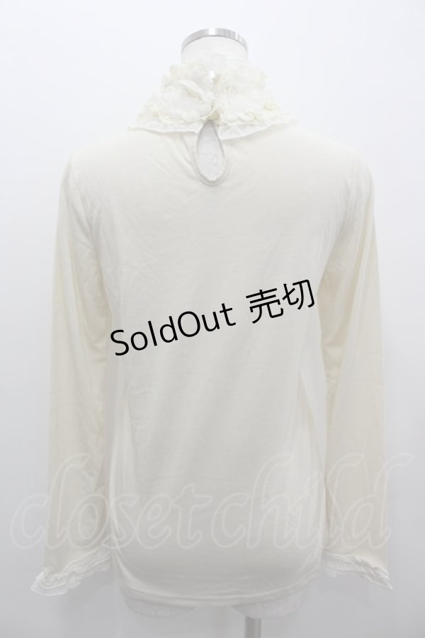 画像3: axes femme / 首元ローズタートル  アイボリー I-26-02-11-020-AX-TO-SA-ZI (3)