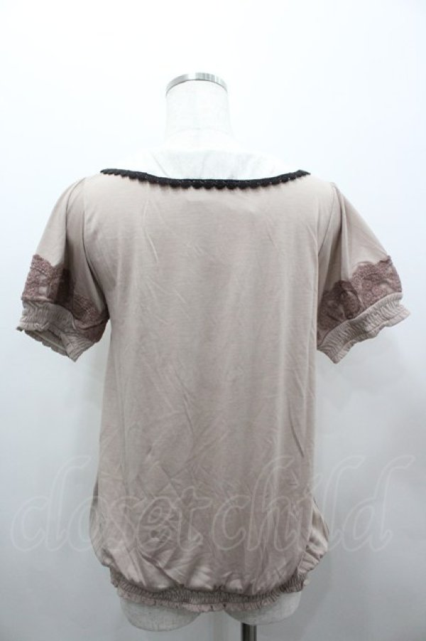 画像3: axes femme / 異素材衿使いPO M アワピンク I-26-02-11-025-AX-TO-SA-ZI (3)