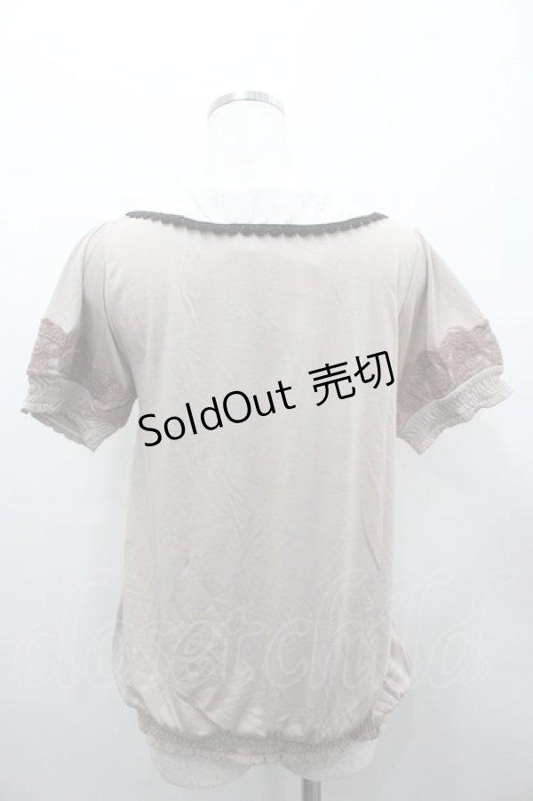 画像3: axes femme / 異素材衿使いPO M アワピンク I-26-02-11-025-AX-TO-SA-ZI (3)