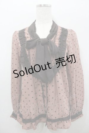 画像: axes femme / デシンドット柄BL M コイピンク I-26-02-11-027-AX-BL-SA-ZI