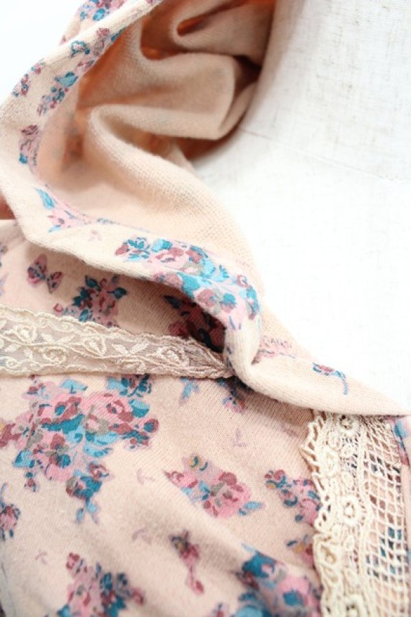 画像2: axes femme / 小花柄パーカー  ピンク I-26-02-13-043-AX-TO-SA-ZI (2)