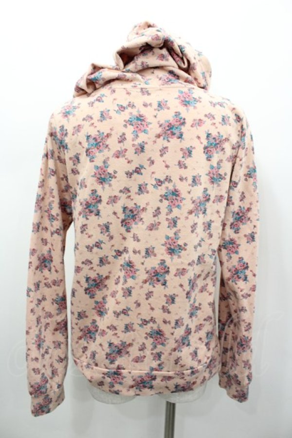 画像3: axes femme / 小花柄パーカー  ピンク I-26-02-13-043-AX-TO-SA-ZI (3)