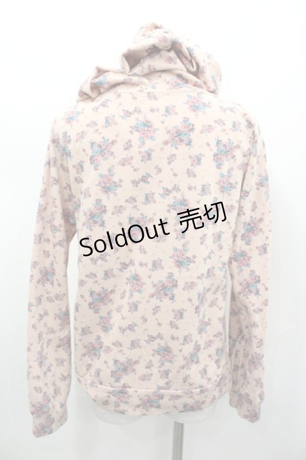 画像3: axes femme / 小花柄パーカー  ピンク I-26-02-13-043-AX-TO-SA-ZI (3)