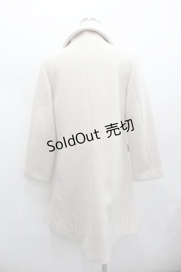 画像3: Fi.n.t / ローズ刺繍衿スカラップコート F ベージュ I-26-02-13-005-CA-CO-TE-ZI (3)