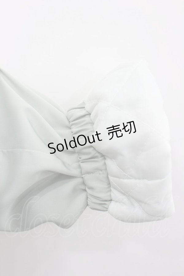 画像2: axes femme POETIQUE / パールキルティングブルゾン M グリーン I-26-02-13-006-AX-JA-TE-ZI (2)