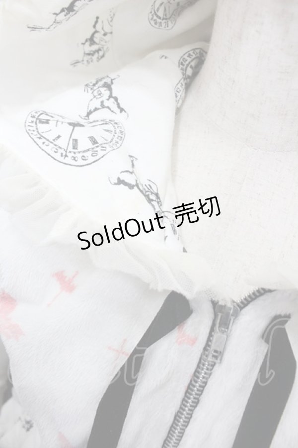 画像2: Channel H / うさみみパーカー  白ＸピンクＸ黒 I-26-02-13-059-HN-TO-SA-ZI (2)