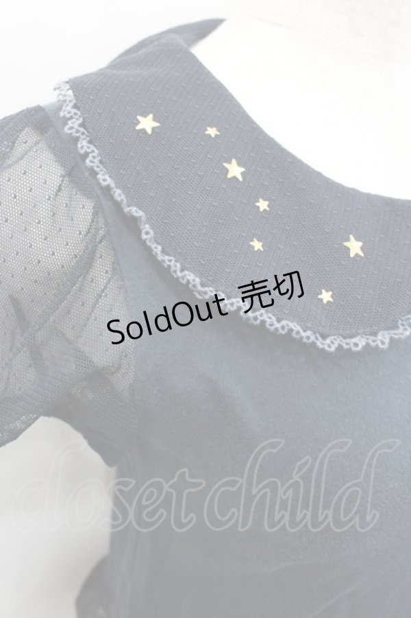 画像2: Angelic Pretty / ななつの星カットソー  ネイビー I-26-02-13-062-AP-TO-SA-ZI (2)