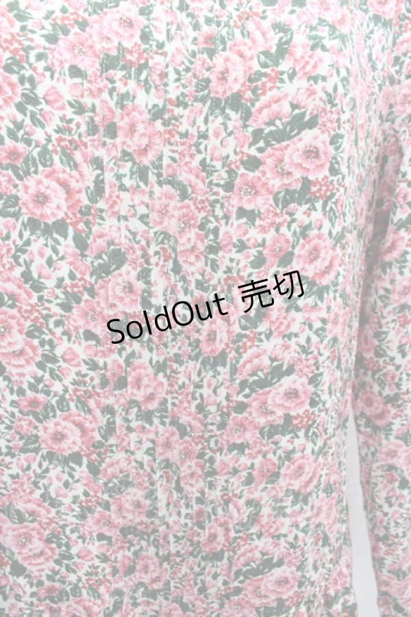 画像2: ATSUKI ONISHI / 花柄ワンピース  ピンク I-26-02-13-073-LO-OP-SA-ZI (2)