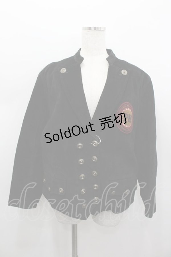 画像1: PINK HOUSE / スウェードジャケット  ブラック I-26-02-13-008-LO-JA-SA-ZI (1)