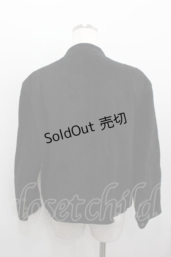 画像4: PINK HOUSE / スウェードジャケット  ブラック I-26-02-13-008-LO-JA-SA-ZI (4)