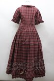 画像4: PINK HOUSE / オジリナルタータンワンピース  赤 I-26-02-13-085-LO-OP-TE-ZI (4)