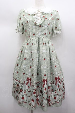 画像: axes femme kawaii / ベリーフィールズワンピース M ミント I-26-02-13-087-AX-OP-TE-ZI