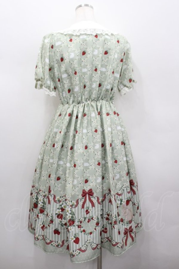 画像3: axes femme kawaii / ベリーフィールズワンピース M ミント I-26-02-13-087-AX-OP-TE-ZI (3)