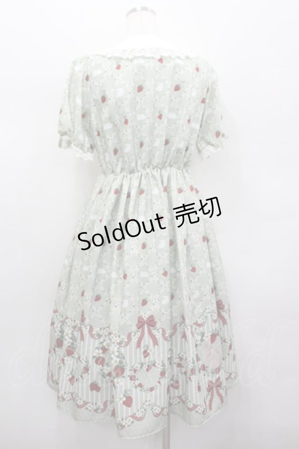 画像3: axes femme kawaii / ベリーフィールズワンピース M ミント I-26-02-13-087-AX-OP-TE-ZI (3)